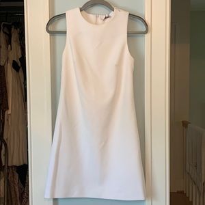 Tibi Crepe White Dress